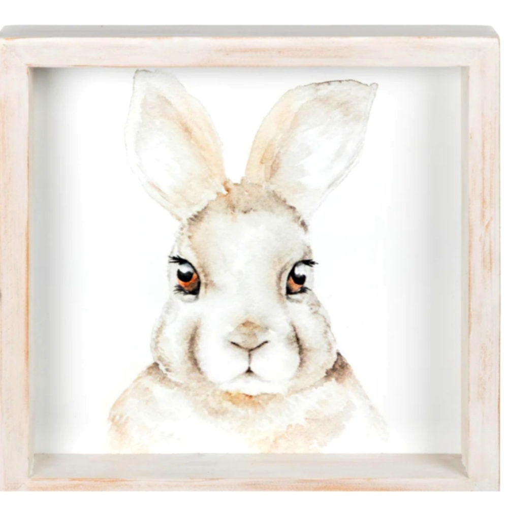 DecoCrated Spring Bunny Wall Decor